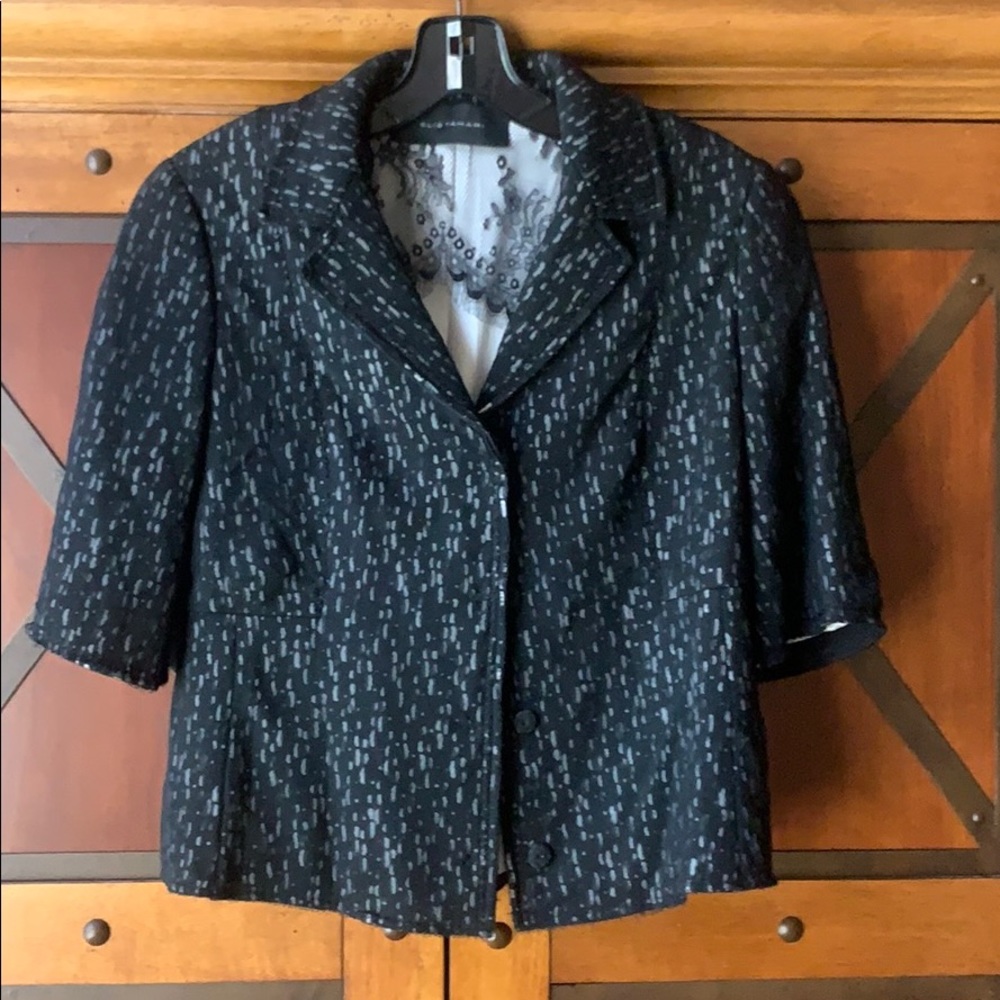 Elie Tahari Black Jacket SZ M